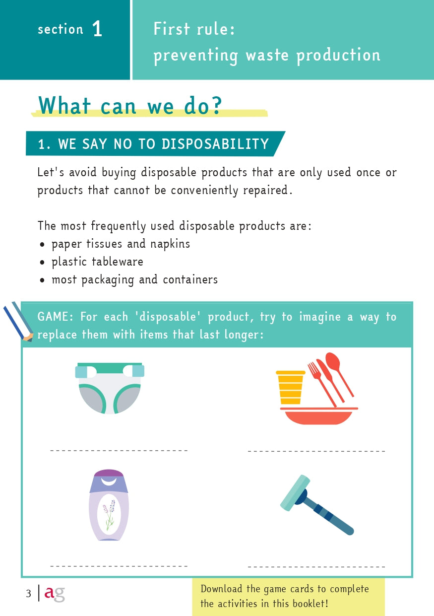 How not to produce waste? Smart shopping and re-use