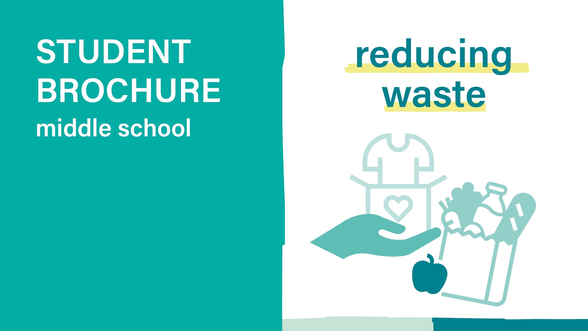 How not to produce waste? Smart shopping and re-use - middle school