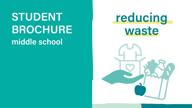 How not to produce waste? Smart shopping and re-use - middle school
