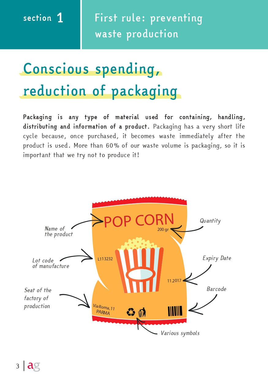How not to produce waste? Smart shopping and re-use - middle school