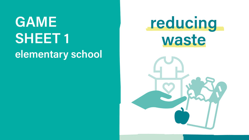 Waste reduction, first rule: prevention through conscious consumption