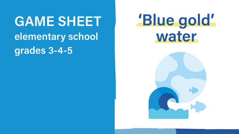 'Blue gold' water: essential good endangered