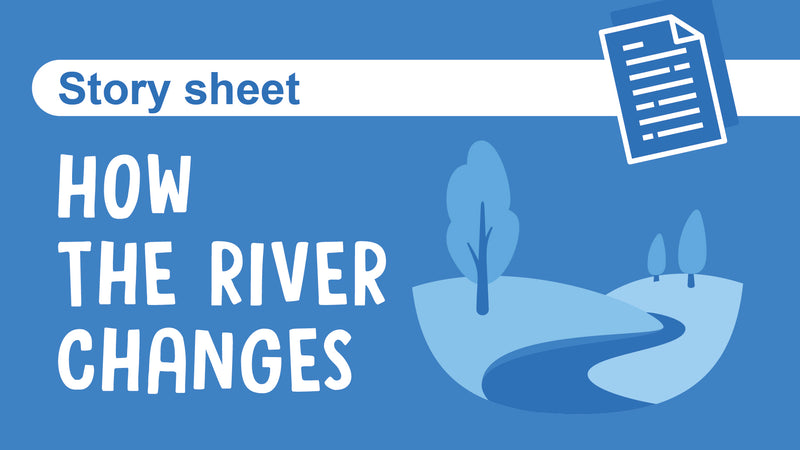 How the river changes