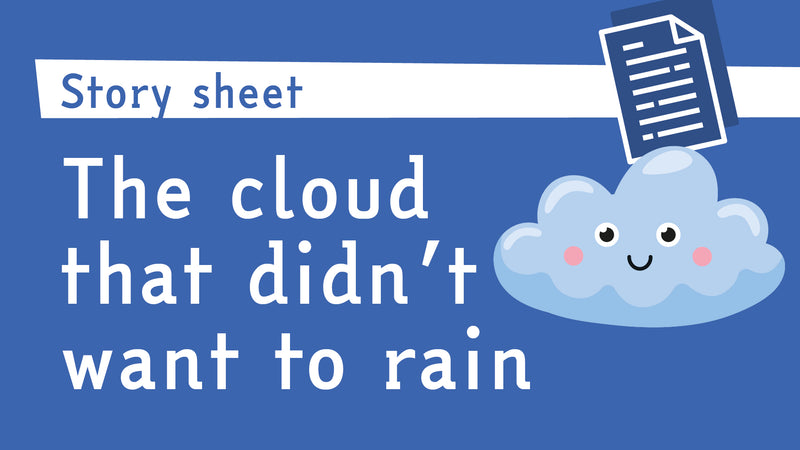The cloud that didn't want to rain