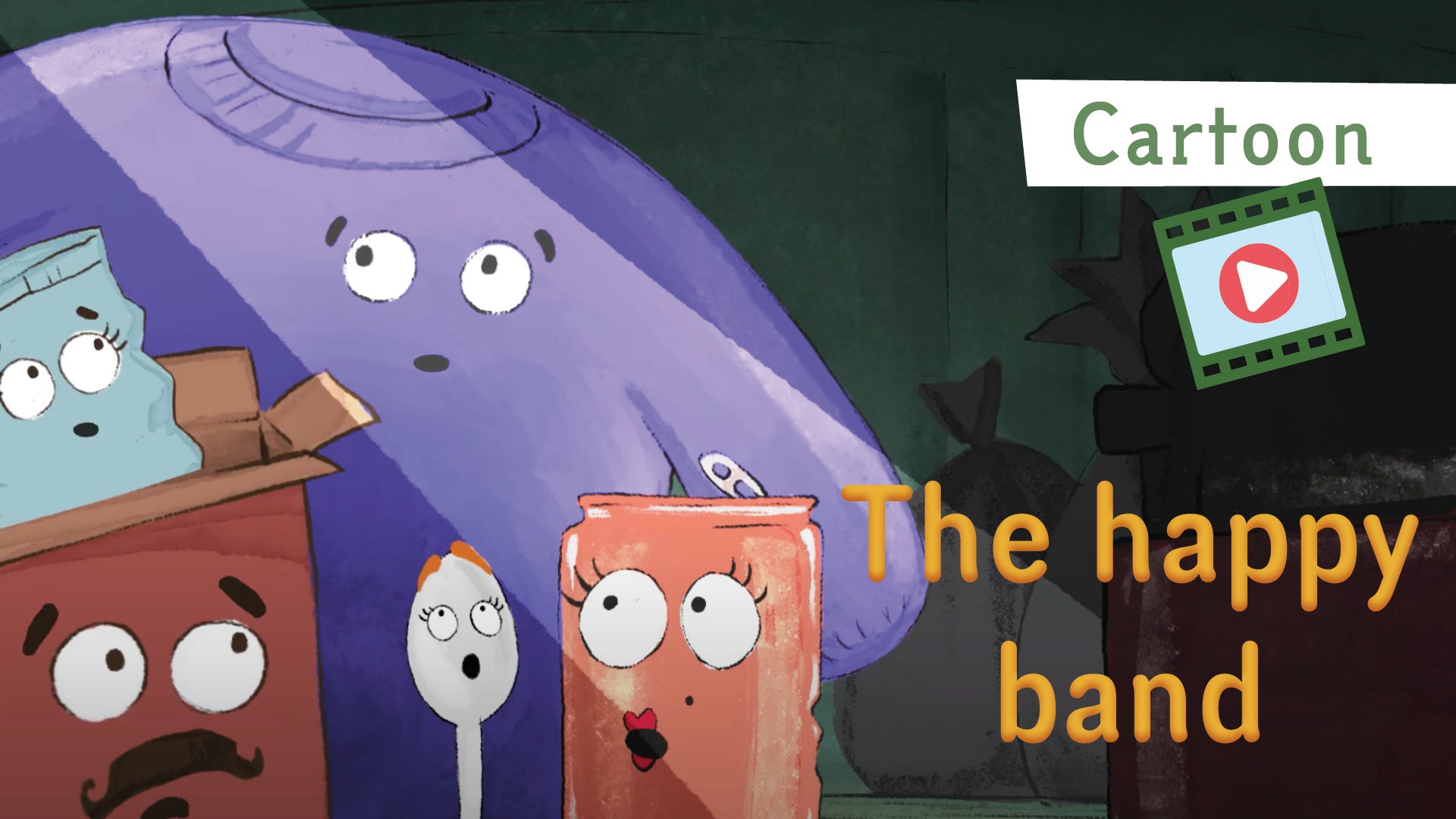 The happy band - cartoon