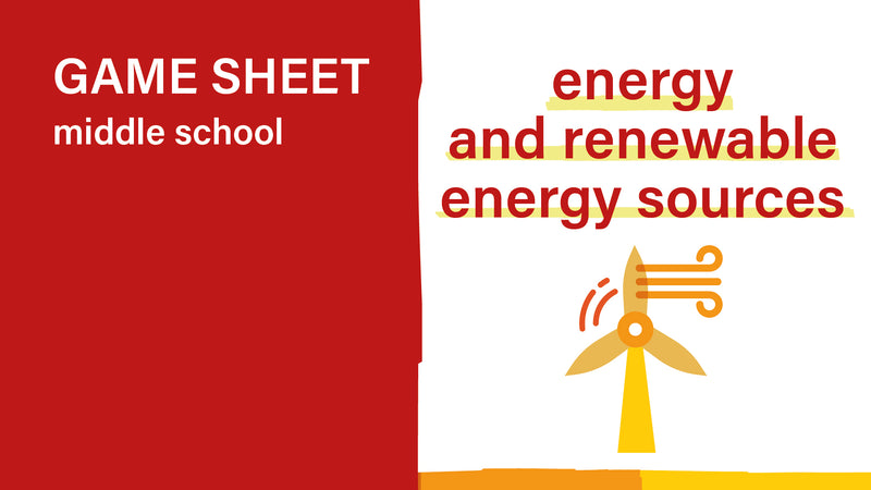 Energetic fun! Energy and renewable energy sources